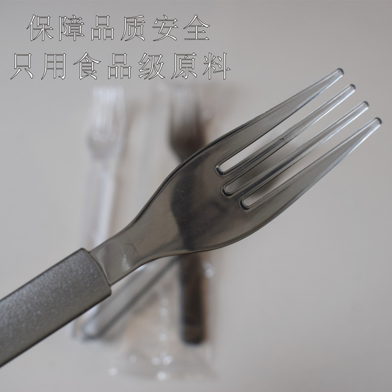 整箱购一次性叉子包装水果叉意面外卖叉加厚轻食牛排西餐叉 - 图2