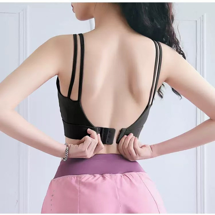 运动内衣女一体杯防震跑步聚拢健身文胸美背瑜伽服背心健身服上衣,淘宝优惠券,粉丝福利购,淘宝优惠卷