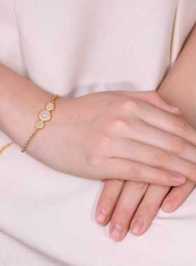 新中式古风南红玉石红色显白项链