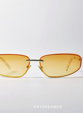 亮色环绕设计小众UV400太阳眼镜