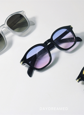 北欧风格UV400性冷淡配近视墨镜