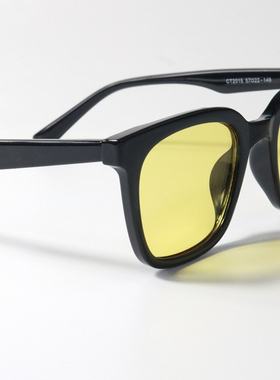 墨镜简约风韩版黑框近视太阳眼镜