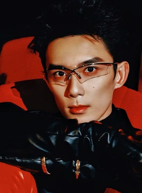 无框变色太阳眼镜UV400