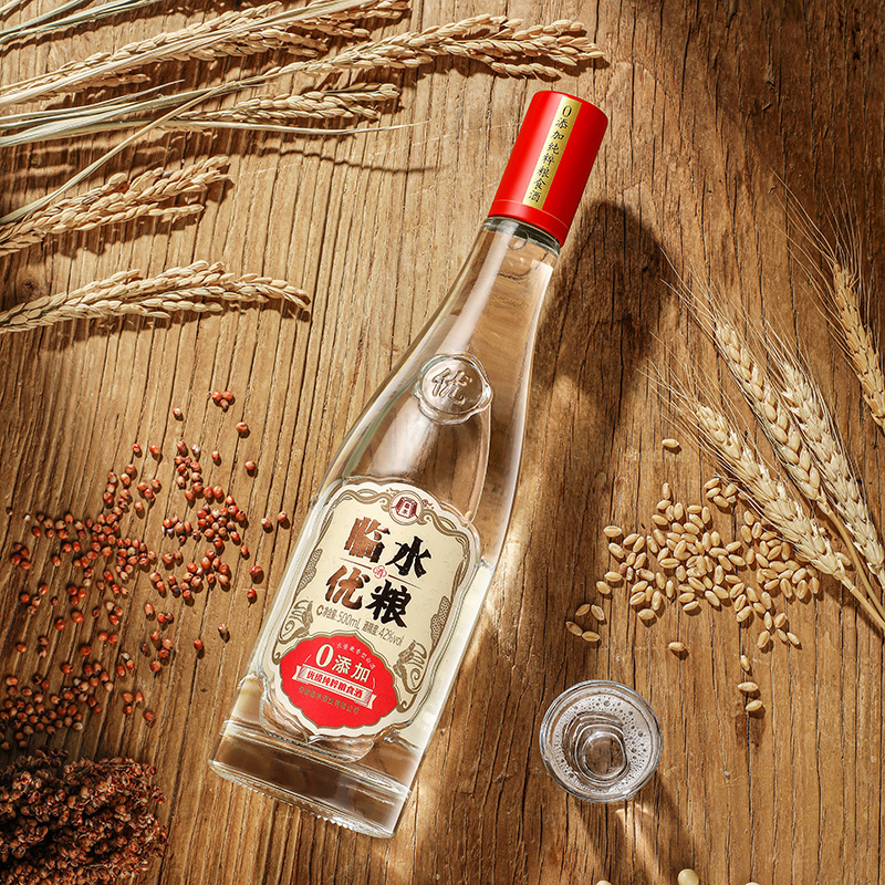 酒厂直营临水酒优粮精品安徽老字号白酒纯粮口粮酒42度500ml*6瓶