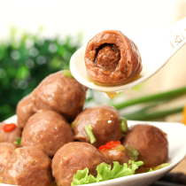 Zeycrowd Pee Beef Meatballs Niu Fascia Meatballs BEEF BALLS HOT POT HOT POT HOT-HOT INGREDIENTS HALAL FOOD