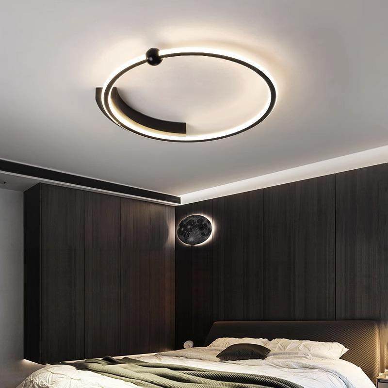 意式现代简约极简风智能卧室灯语音控制房间主灯主卧室护眼吸顶灯,淘宝优惠券,粉丝福利购,淘宝优惠卷