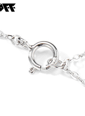 XXOFF蝶恋之梦幸运草闪钻女项链