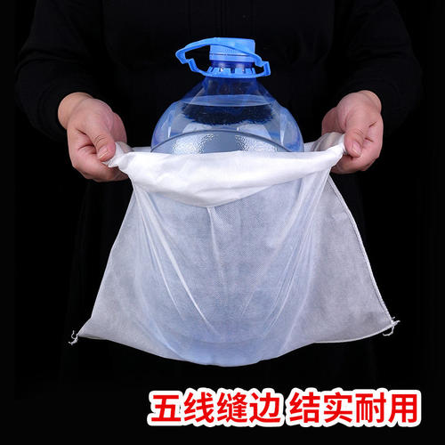 多尺寸无纺布中药熬药袋绑口袋无煎药机专用袋加大加厚中药袋 - 图0