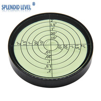 Magnetic Vientiane level Level Bubble Bead Level Bubble Round Level Meter Bubble Level Gauge High Precision Leveller