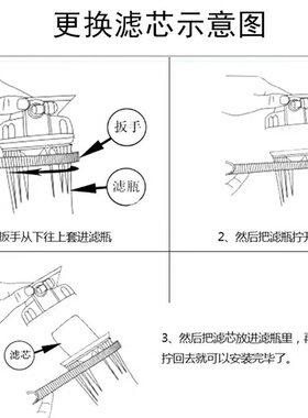 WPP棉218*40mm自来水前置预处理家用直饮净水器滤芯厨房超滤净水