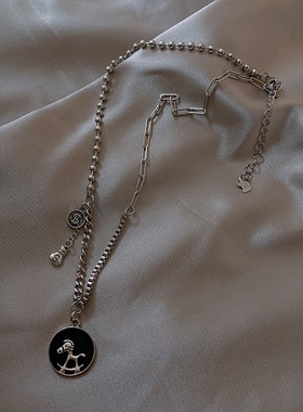 时尚风锁骨链吊坠礼物送女朋友