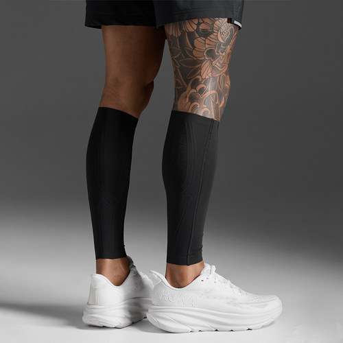 2XU Light Speed系列运动小腿套男女马拉松梯度压缩腿套强支撑 - 图2