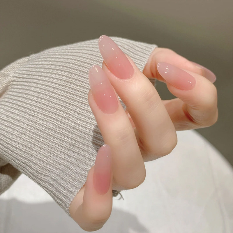 （菊籽老师推荐）300片定制杏仁穿戴甲超薄中椭圆全贴免刻磨甲片,淘宝优惠券,粉丝福利购,淘宝优惠卷