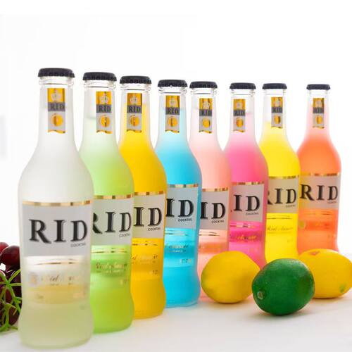 RID锐渡鸡尾酒瓶装预调酒4.2度275ml女士低度甜酒网红微醺多口味 - 图1
