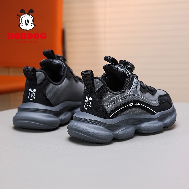 巴布豆童鞋男童运动鞋2025秋冬新款皮面防水儿童鞋子小男孩跑步鞋,淘宝优惠券,粉丝福利购,淘宝优惠卷