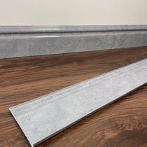 SKIRTING BOARD SKIRTING LINE PVC HOME WALL CORNER WIRE WALL PATCH BAMBOO FIBER PLASTIC SKIRTING FOOTBOARD WALL CORNER WIRE TRIM 9 CM