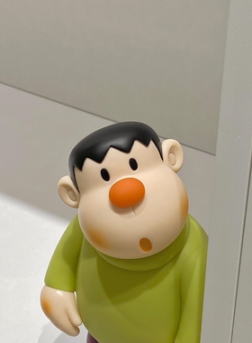 【新家的100个快递】胖虎摆件歪头桌面装饰入户玄关客厅家居饰品