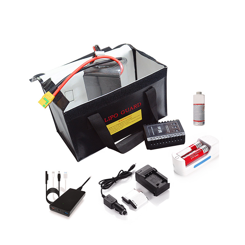 手提锂电池专用收纳包防爆袋阻燃安全立体防火防水耐高温保护包袋,淘宝优惠券,粉丝福利购,淘宝优惠卷