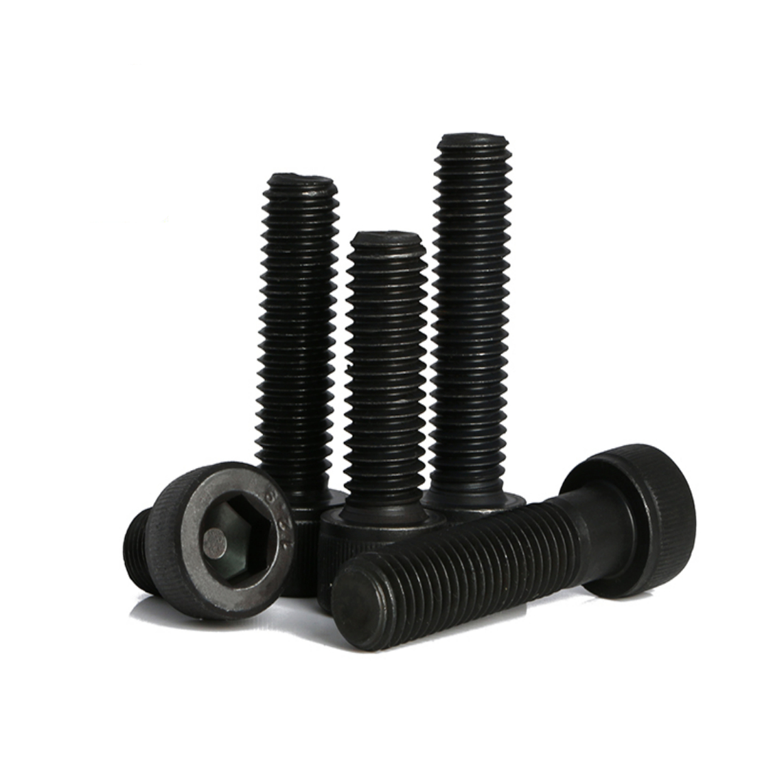 盒装12.9级全牙全丝内六角螺丝圆柱杯头加长螺栓M3M4M5M6M8M10M36 - 图0