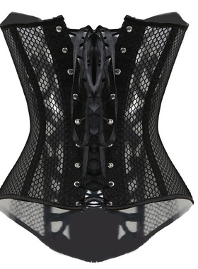 新款外贸黑色印花网纱性