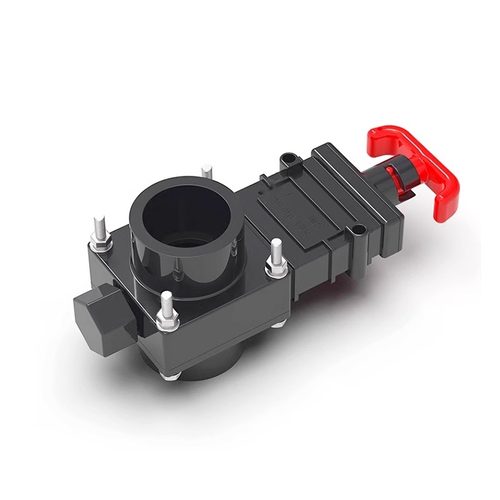 bke拉板阀 手动插板阀沉淀仓排污抽拉阀pvc手拉板锦鲤池升降阀 - 图3