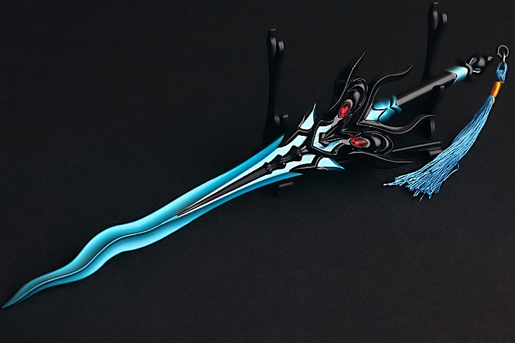 王者荣耀周边 李白千年之狐剑30厘米合金兵器武器模型