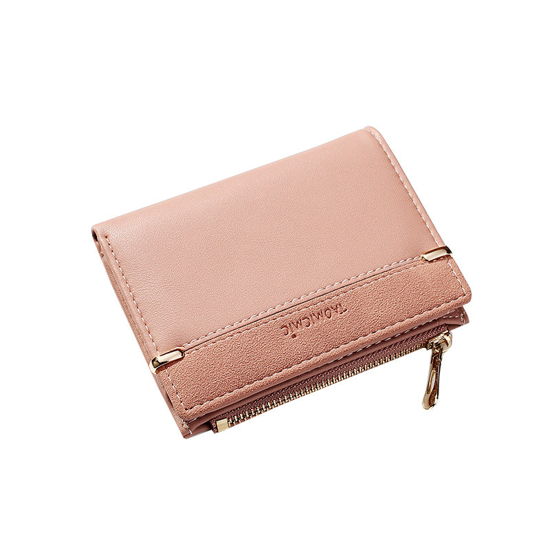 小众设计ins复古简约短款薄零钱包 宝瑞芙钱包