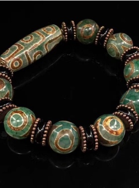 天然玛瑙珠手串男女款情侣