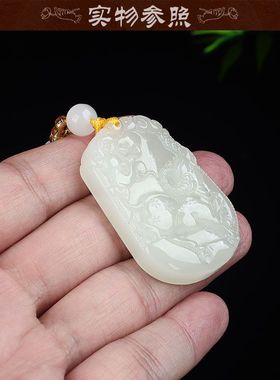 白玉属牛2025年吉祥佩戴