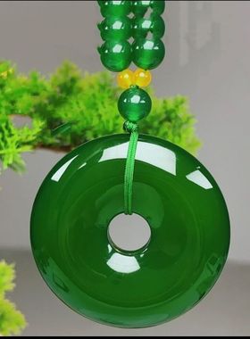 天然缅甸翡翠色帝王绿高