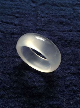 玉髓戒指男女玛瑙食环简约