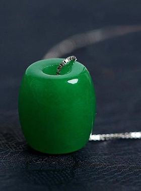 【假一赔十送锁骨项链】翡