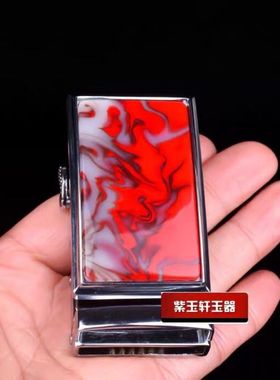 和田玉金丝玉皮带扣头男