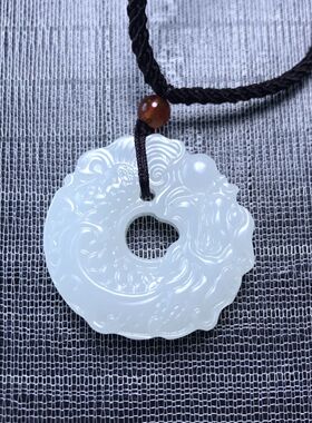 新疆和田鱼化龙玉龙语石