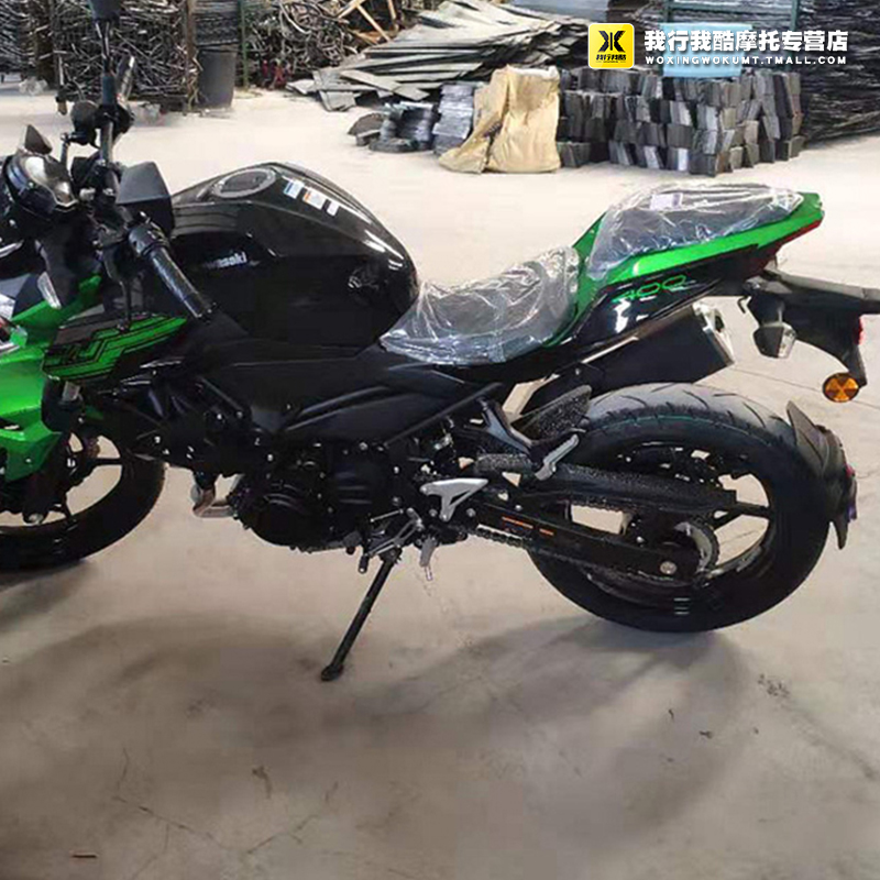 适用川崎Z400前后泥板国产V6挡水板V8小忍者250后盾改装泥瓦-图2