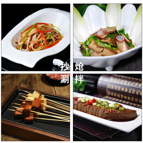 知江南鸡蛋干100克5袋装酱香味特产零食凉拌炒菜非豆腐干整箱批发 - 图3