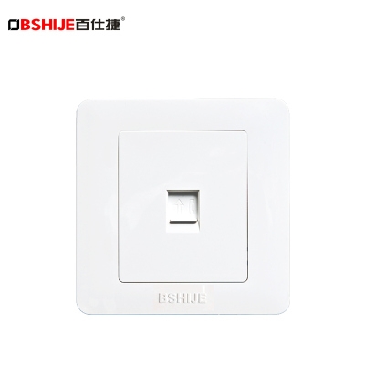 i86 type Phone socket Panel Dark V-fit information Phone socket Single-port Phone socket Engineering Home 2022