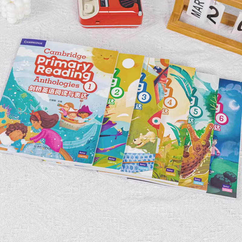 剑桥英语阅读与表达 Cambridge Primary Reading Anthologies 123456 学生课本小学少儿英语附加专项阅读训练初级阅读选集在线音频 - 图0