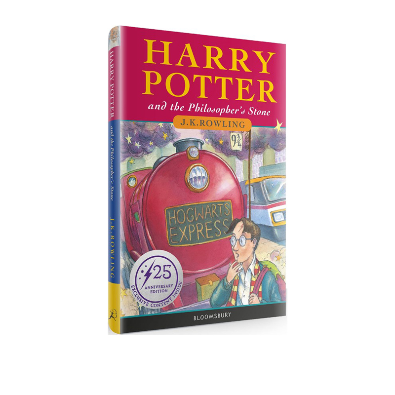 哈利波特与魔法石25周年纪念版 Harry Potter and the Philosopher s Stone 1997年封面复刻版 英文原版小说书籍 精装原版 JK罗琳 - 图3