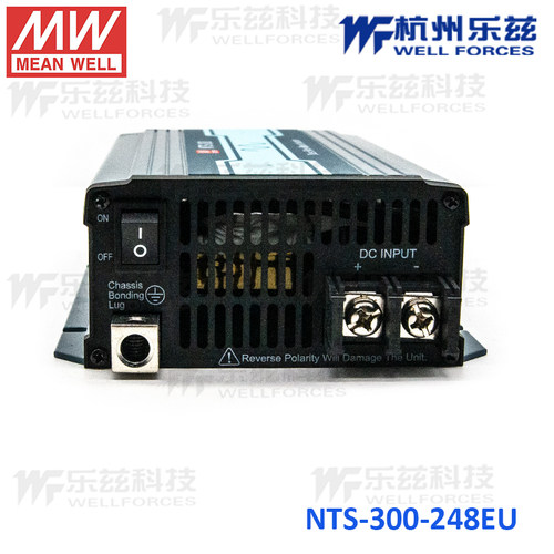 明纬NTS-300-212UN248正弦波逆变器12V24V48V转230V US/AU/UK替TS - 图1