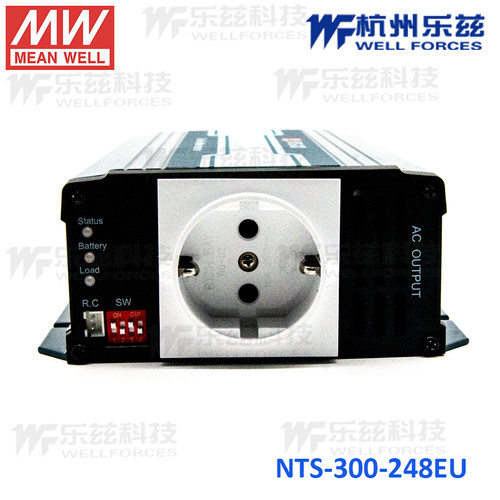 明纬NTS-300-212UN248正弦波逆变器12V24V48V转230V US/AU/UK替TS - 图2