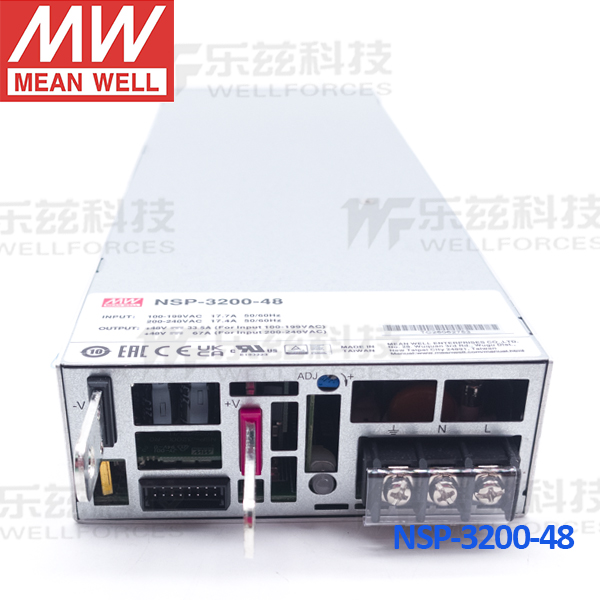 明纬 NSP-3200-24 3200W 大功率电源 24V/48V输出替RSP-3000 - 图1