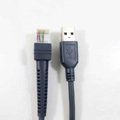 3米讯宝Symbol LS2208/DS8108/4208条码扫描枪USB数据线弹簧卷线 - 图3