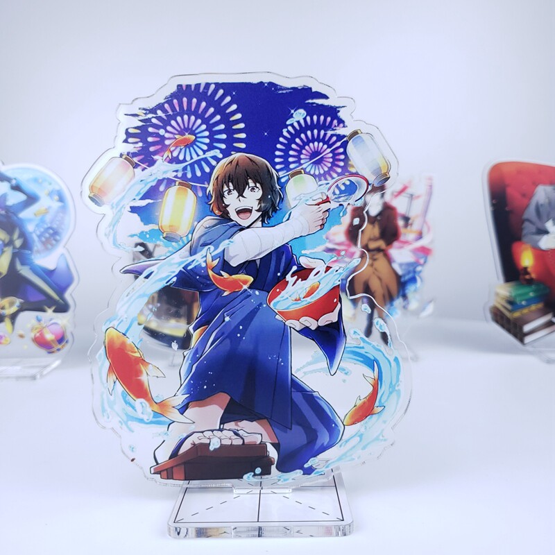 文豪野犬周边立牌太宰治中岛敦芥川龙之介中原中也亚克力立牌摆件 动漫古董小铺 淘优券