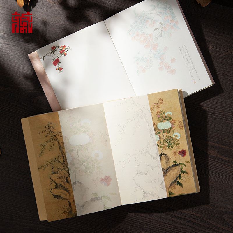 广东省博物馆空谷之音四季窗花手账本笔记本记事本学生办公用品