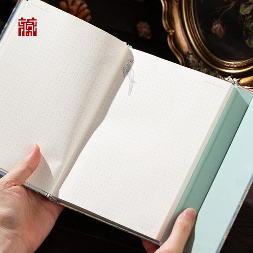 广东省博物馆威廉·莫里斯特展系列精装笔记本展览周边创意文具 - 图3