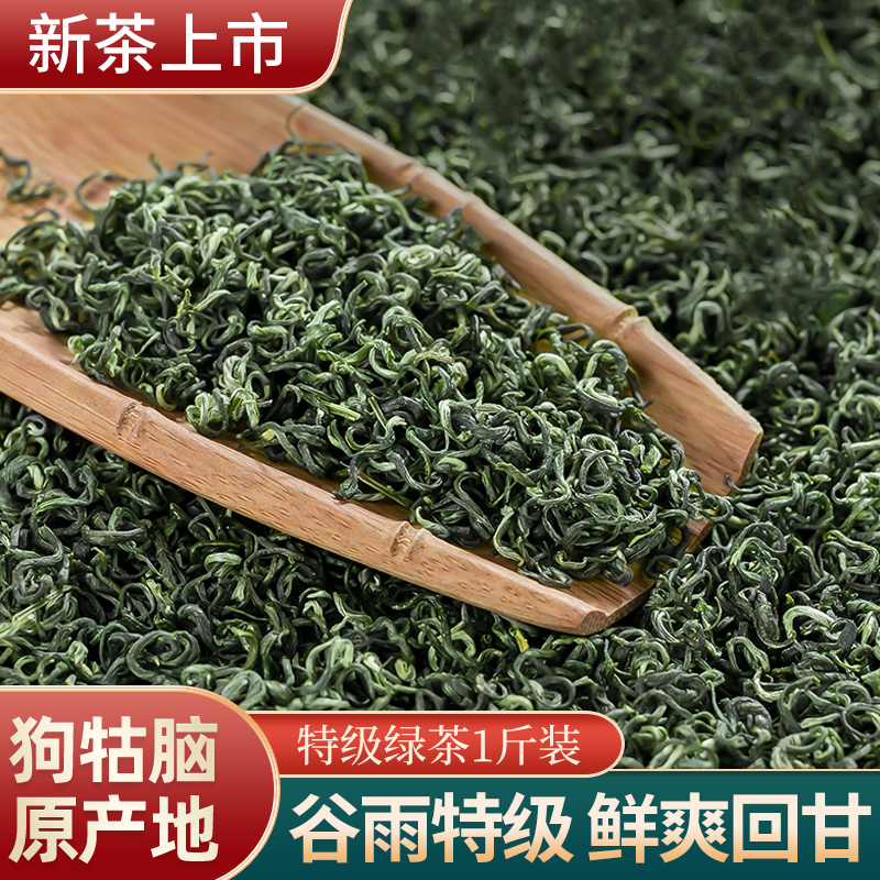 2024年新茶绿茶江西遂川狗牯脑春茶特级绿茶高山云雾绿茶茶叶送礼 - 图0