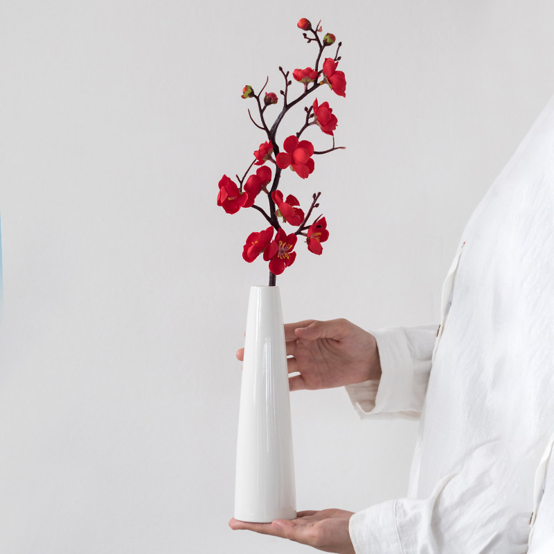 现代简约陶瓷花瓶干花插花客厅餐桌家居装饰品玄关小摆件拍照道具,淘宝优惠券,粉丝福利购,淘宝优惠卷