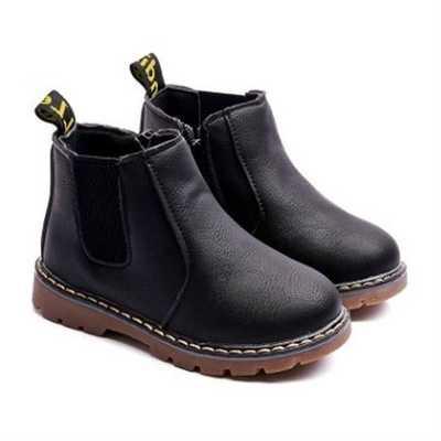 Baby shoes for boys kids girls British vintage Mtin Boots - 图2