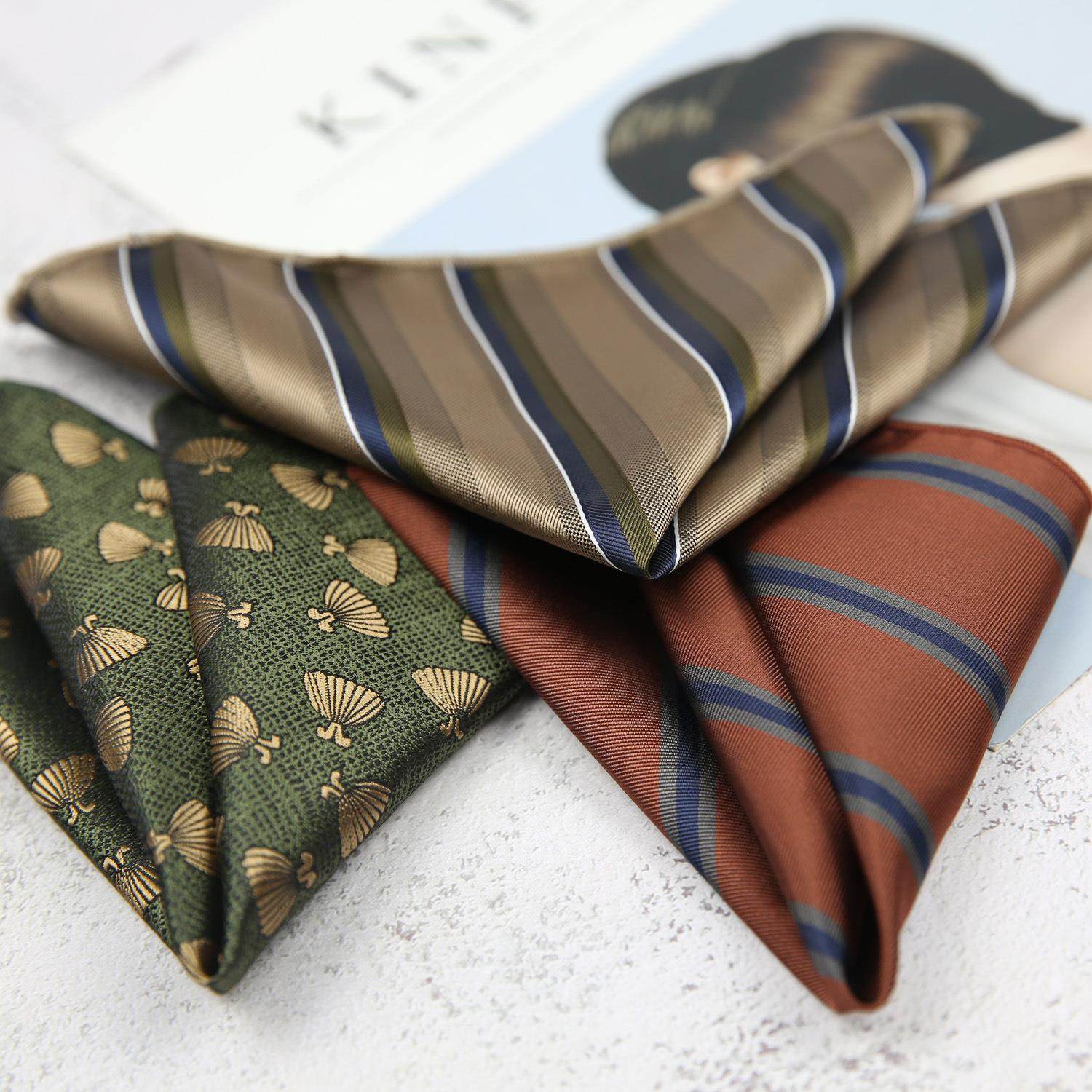 男士小方巾西装口袋巾 礼服胸巾复古商务西服咖色酒红藏青羽毛,淘宝优惠券,粉丝福利购,淘宝优惠卷